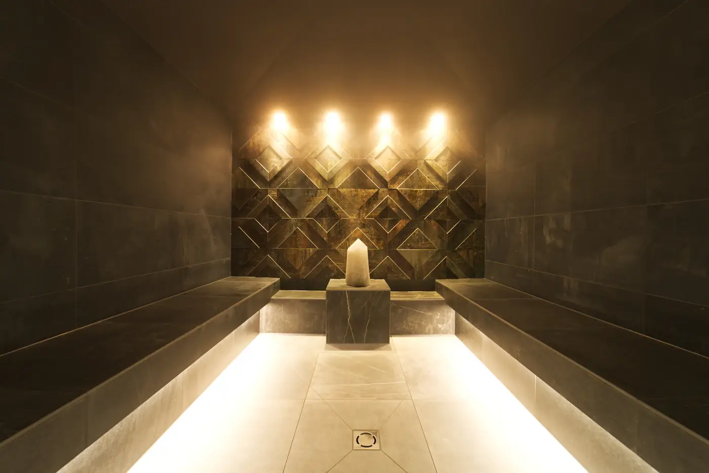 A hammam in the old cellar